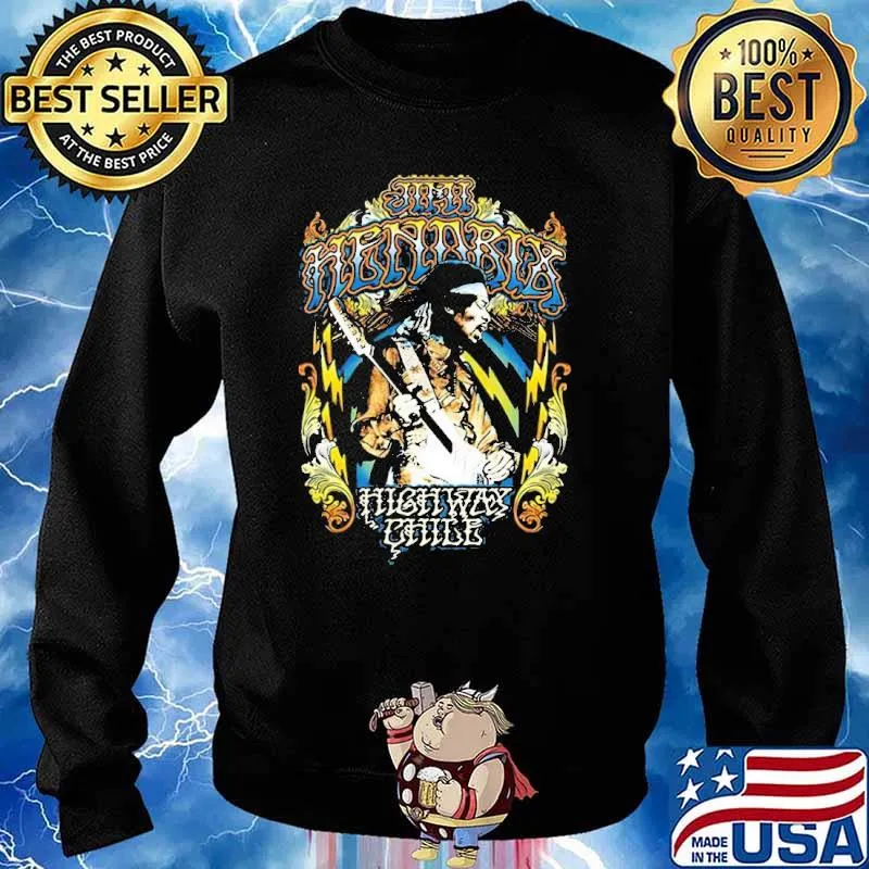 Jimi Hendrix High Way Chill Shirt Sweater