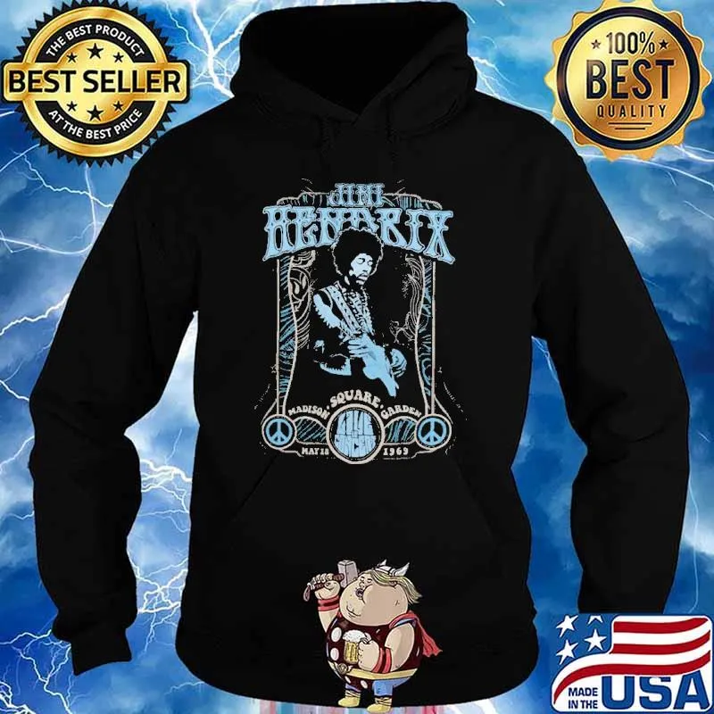 Jimi Hendrix Madison Square Garden Shirt Hoodie