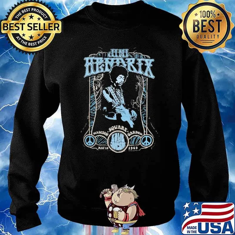 Jimi Hendrix Madison Square Garden Shirt Sweater