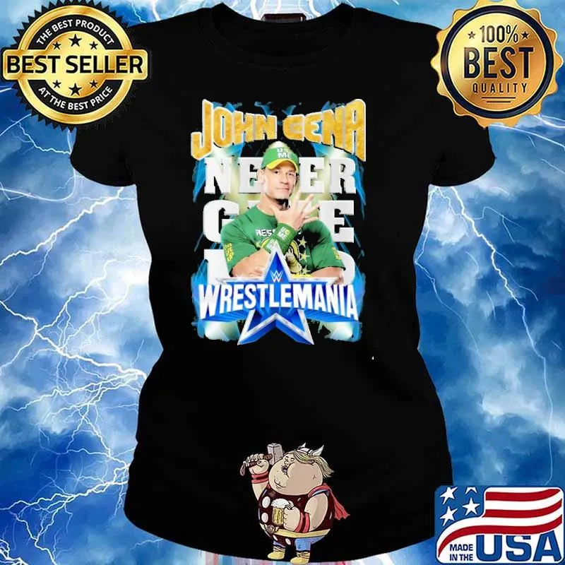 John Cena Champions Wrestlemania Shirt Ladies tee