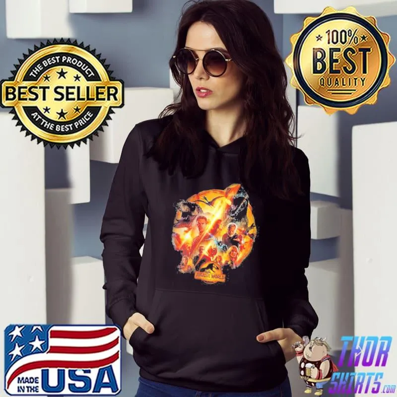Jurassic world 3 dominion june 2022 lovers gift s Hoodie