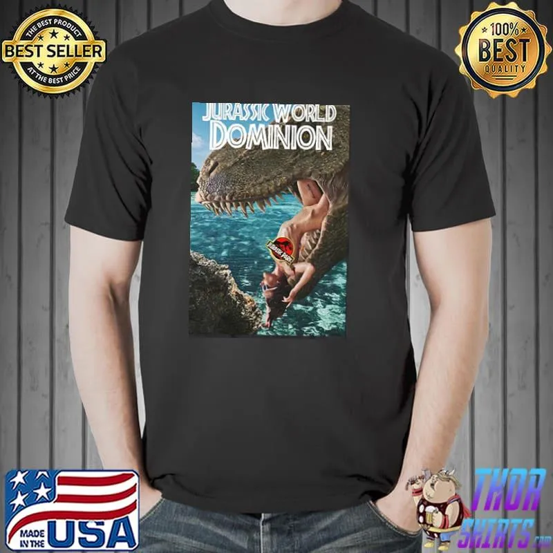 Jurassic world dominion fan art lovers gifts shirt