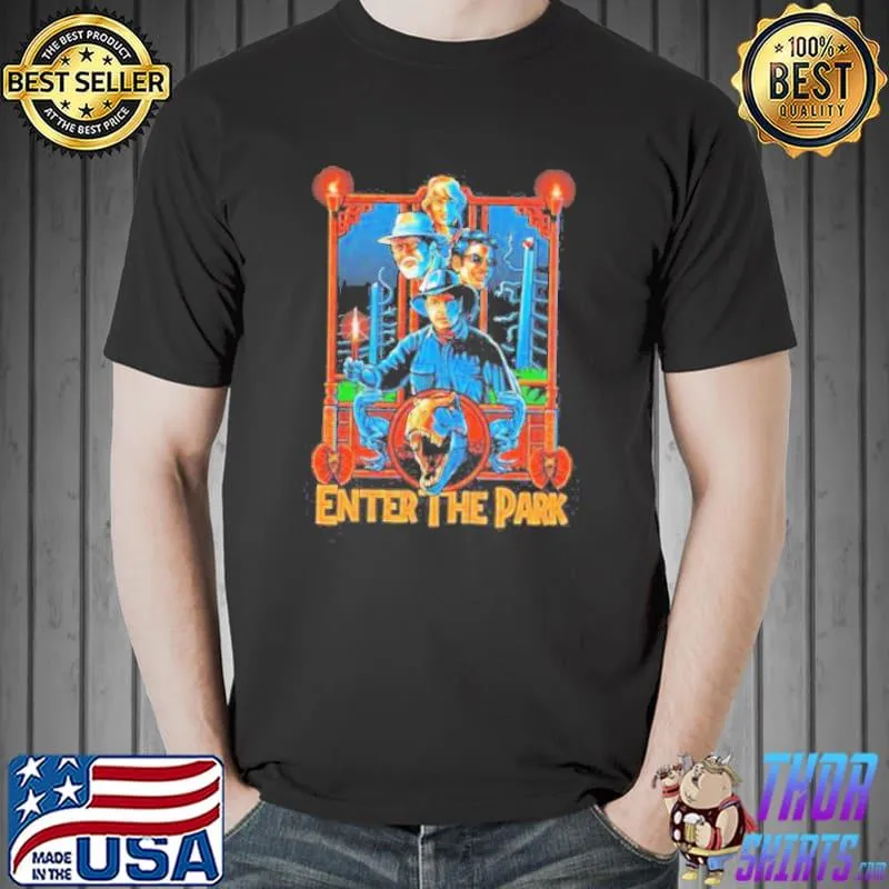 Jurassic world enter the park shirt