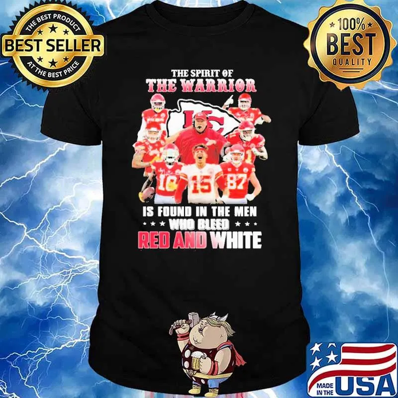 Kansas city Chiefs team the spirit of the the warrior signatures shirt