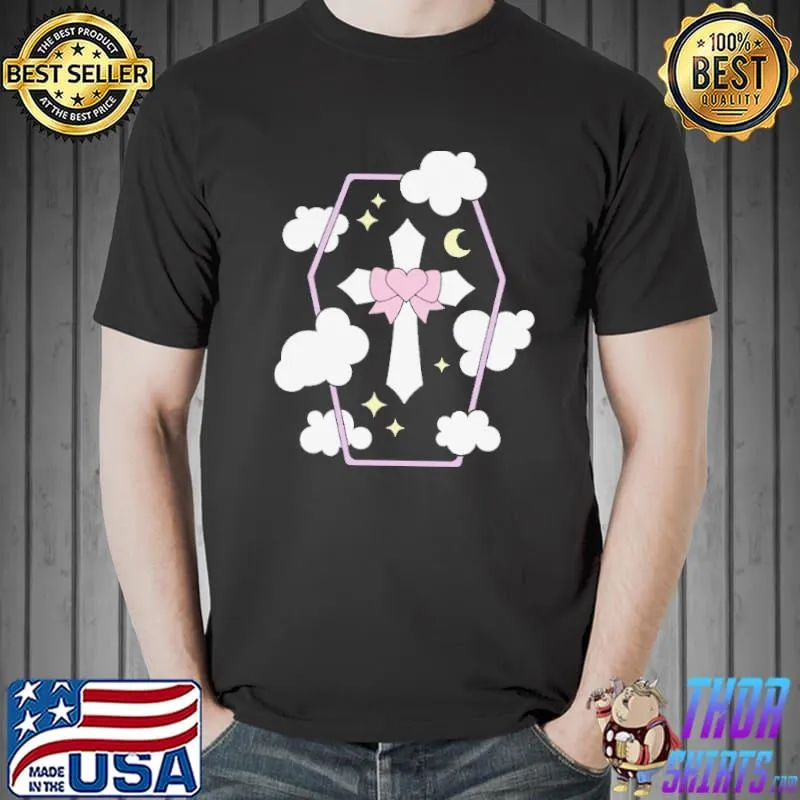 KawaiI cute coffin creepy pastel goth shirt