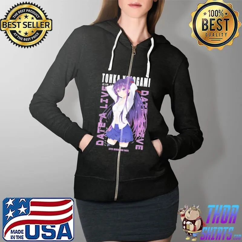 KawaiI date a live tohka yatogamI s Full Zip Hooded