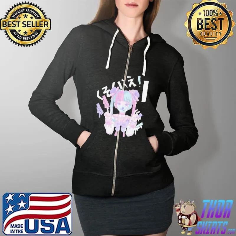 KawaiI pastel grunge sailor moon anime s Full Zip Hooded