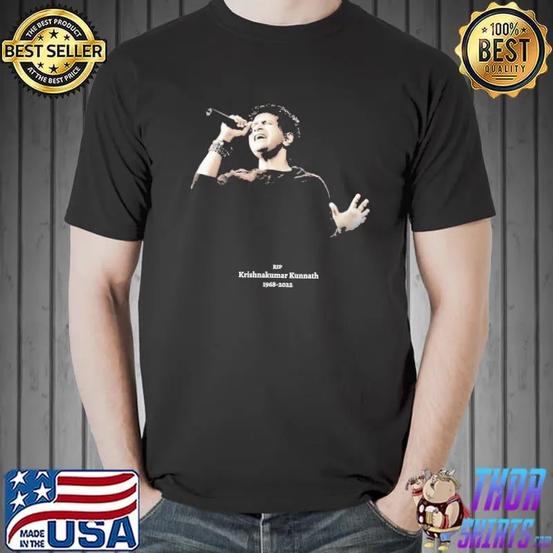 Krishnakumar kunnath kk singer rip shirt