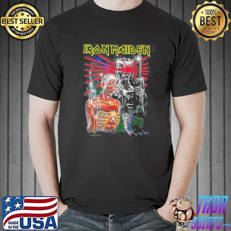 Legacy collection terminate 2 thanks you legend iron maiden band shirt