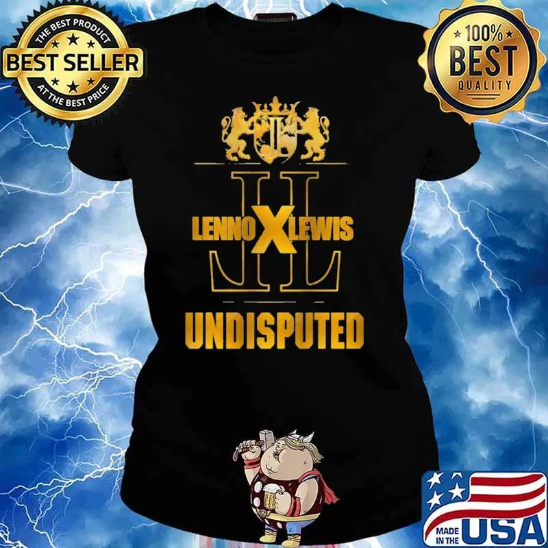 Lenno Lewis Undisputed Shirt Ladies tee