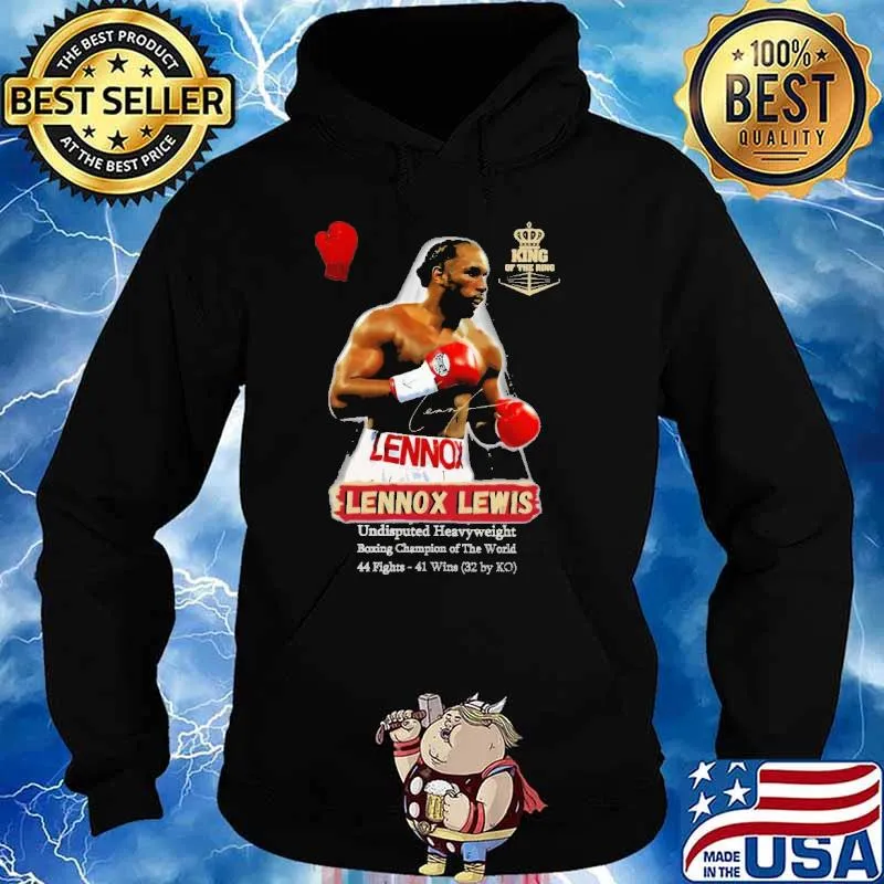 Lennox Lewis Bocing Champions s Hoodie