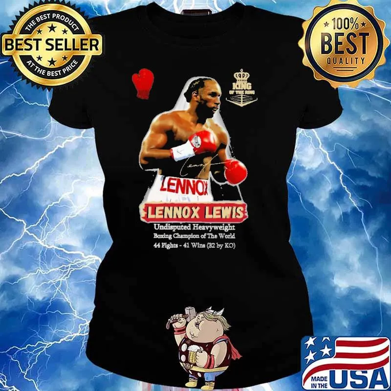 Lennox Lewis Bocing Champions s Ladies tee