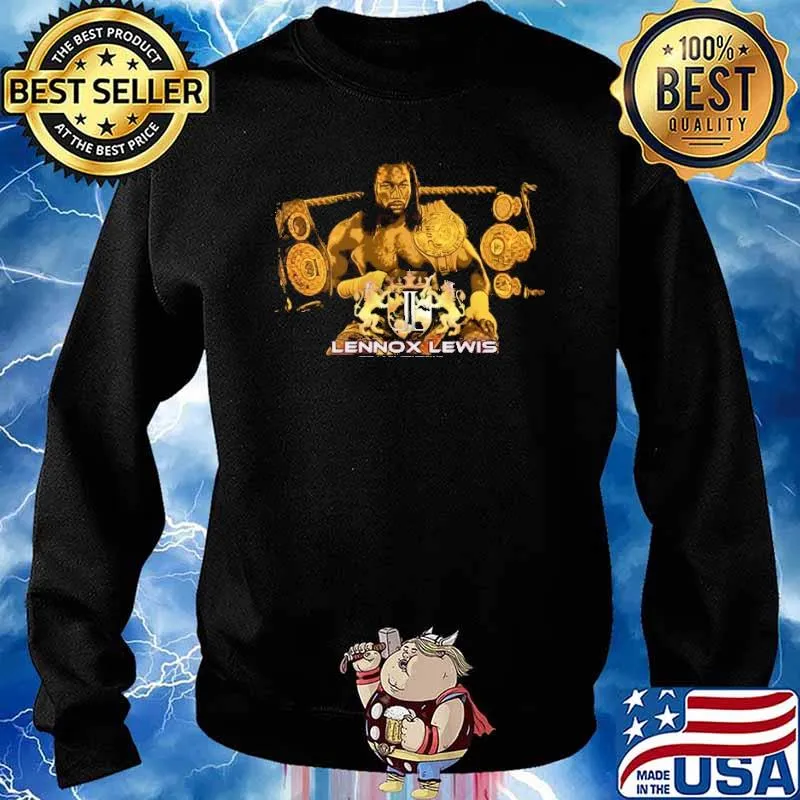 Lennox Lewis Poster Shirt Sweater