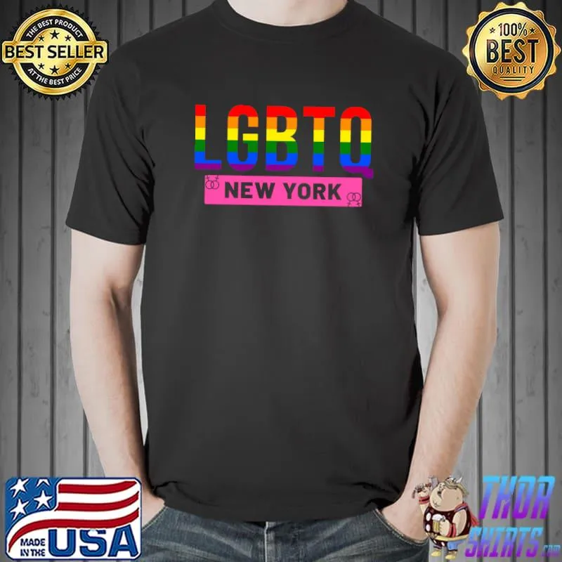 LGBTQ New York, Gay Pride, Graphic Tees, Classic T-Shirt Unisex