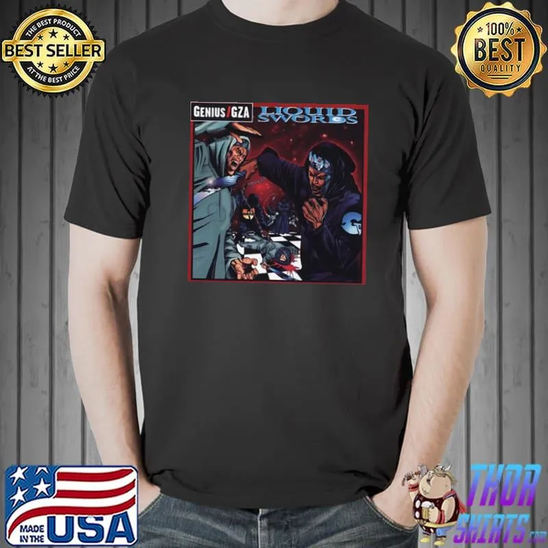 Liquid sword gza shirt
