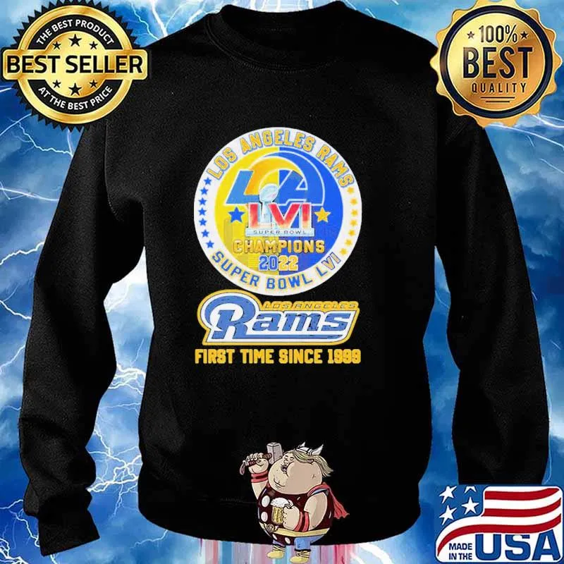 Los angeles rams 2022 super bowl lvI champions first time since 1999 s Sweater