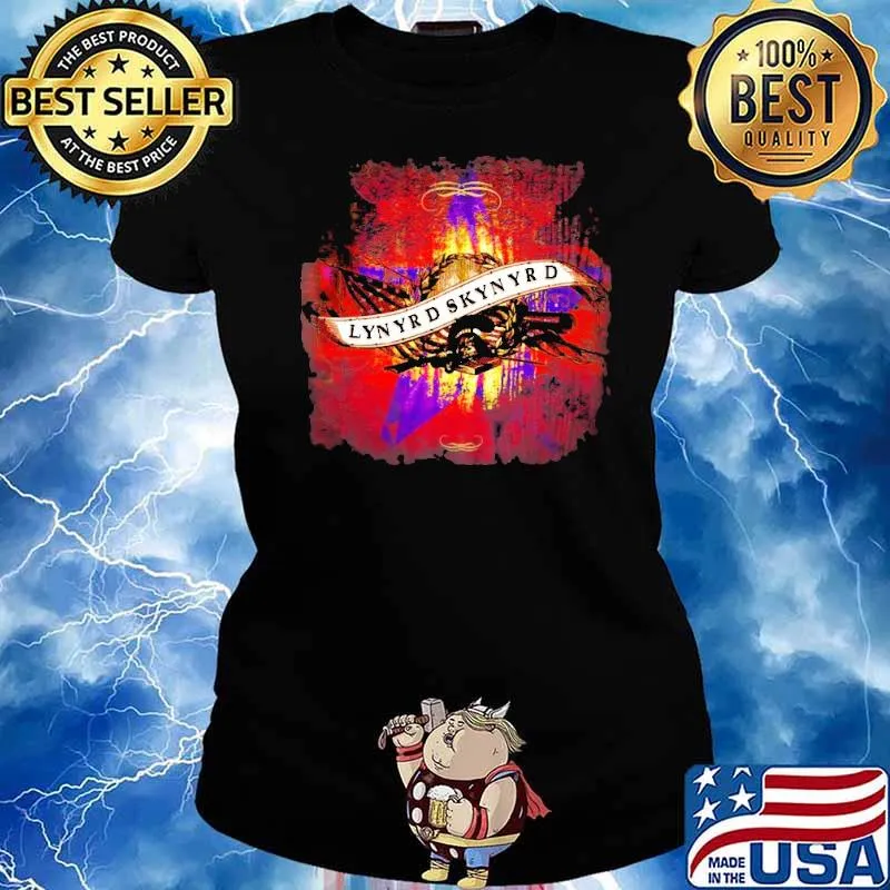 Lynyrd Skynyrd Album Poster Shirt Ladies tee