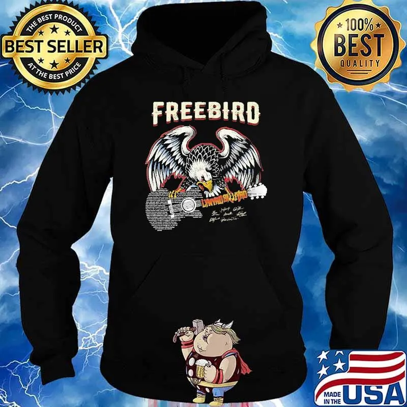 Lynyrd Skynyrd Eagle Free Bird Shirt Hoodie