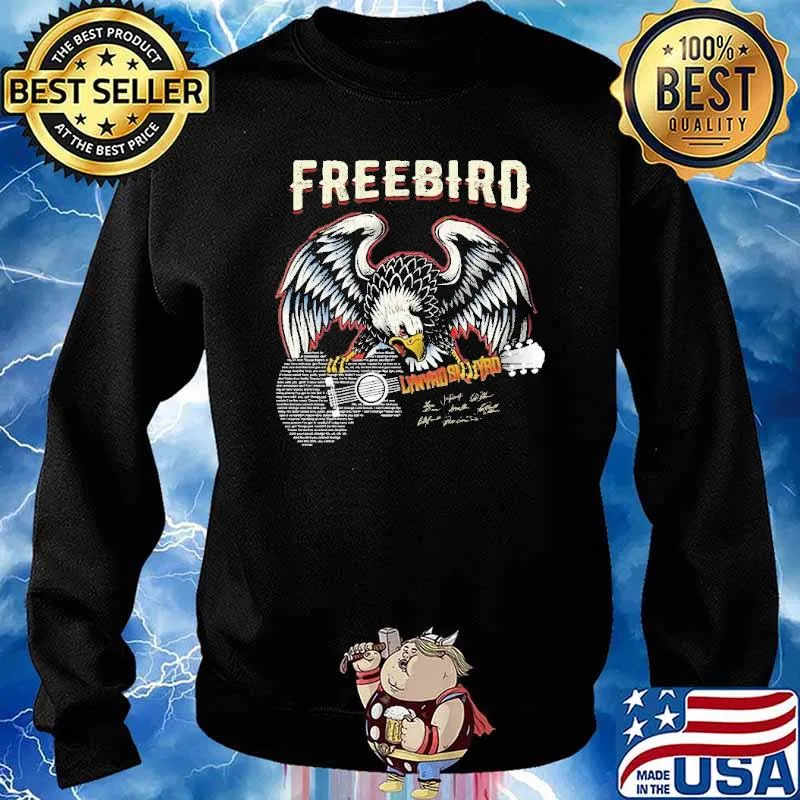 Lynyrd Skynyrd Eagle Free Bird Shirt Sweater