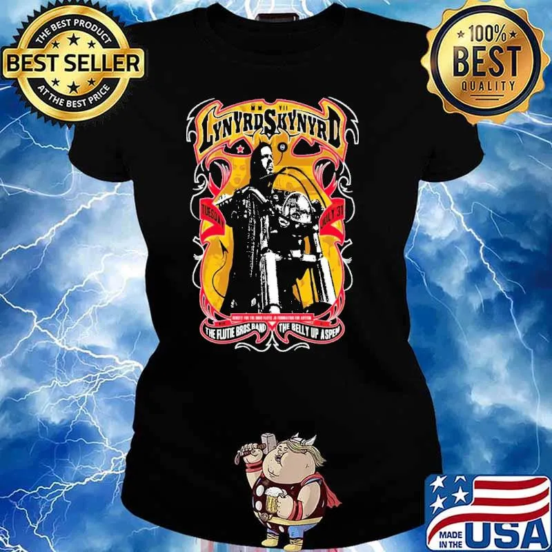 Lynyrd Skynyrd Motorcycle Shirt Ladies tee