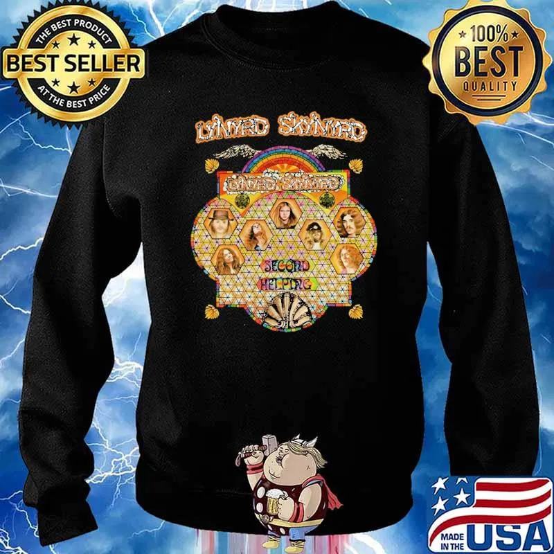 Lynyrd Skynyrd Second Helping Album Shirt Sweater