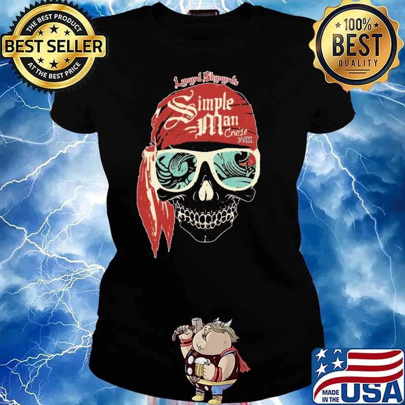 Lynyrd Skynyrd Simple Man Cruise Shirt Ladies tee