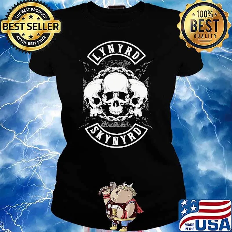 Lynyrd Skynyrd Skull Shirt Ladies tee