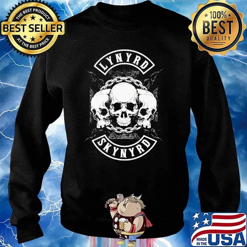 Lynyrd Skynyrd Skull Shirt Sweater