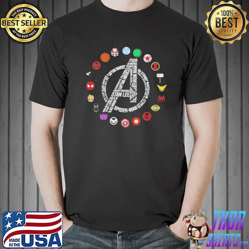 Marvel studios avengers logo shirt