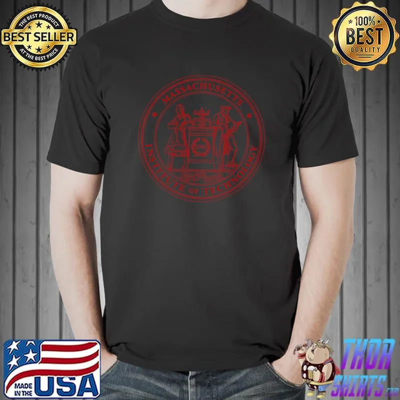 Massachusetts Institute of Technology(MIT) Logo Classic T-Shirt Unisex