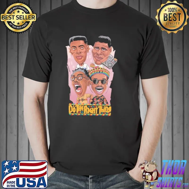 Melanin Apparel - Mixed Art Do The Right Thing Shirt Unisex