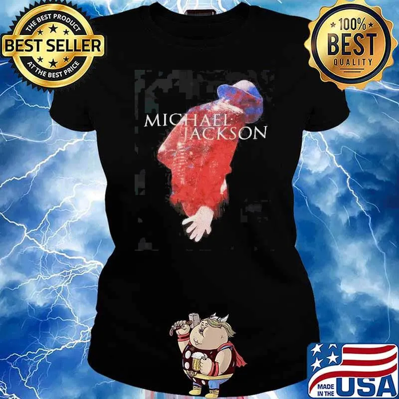 Michael Jackson Black Music Vintage 80s Shirt Ladies tee
