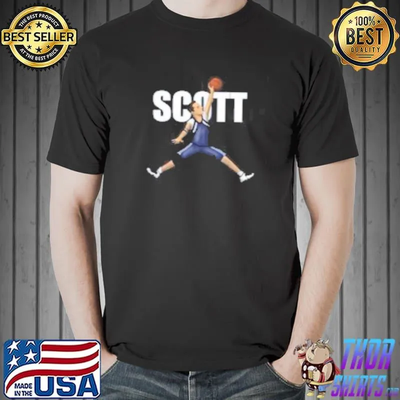 Michael scott basketball shirt