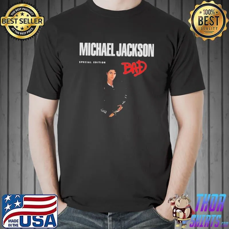 Micheal Jackson Bad Shirt