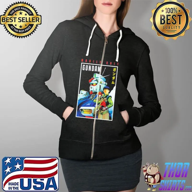 Mobile suit gundam s Full Zip Hooded