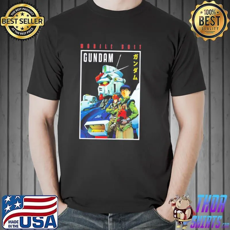 Mobile suit gundam shirt