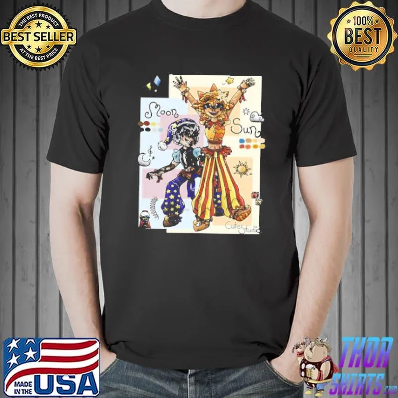 Moon sun cute studios shirt