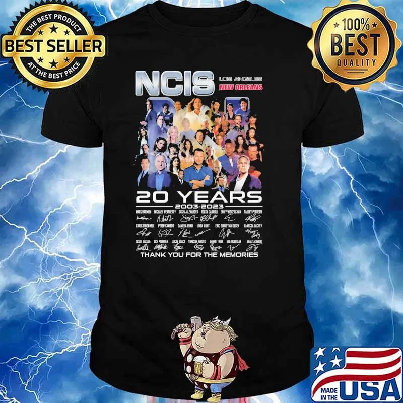 NCIS New Orlians 20 Years Shirt