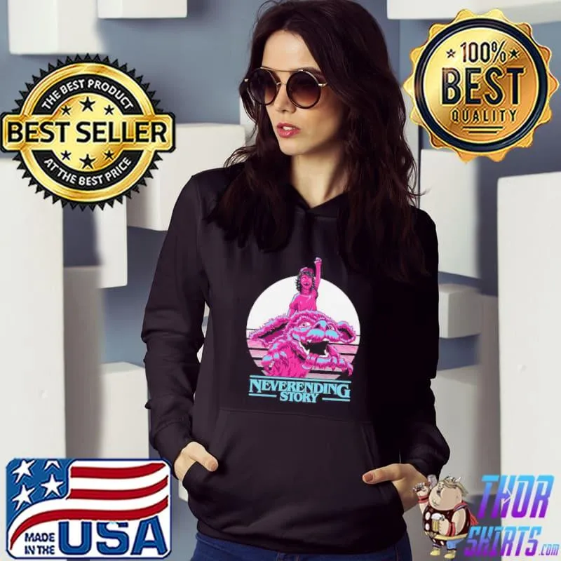 Neverending things stranger things 4 retro art s Hoodie