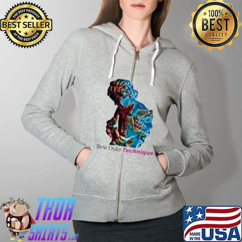 New Order Technique Shirt Full Zip Hooded