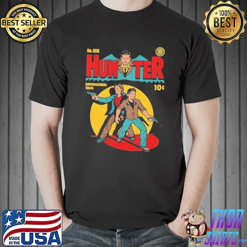 No 666 hunter comic supernatural tales supernatural winchesters brother graphic s Unisex