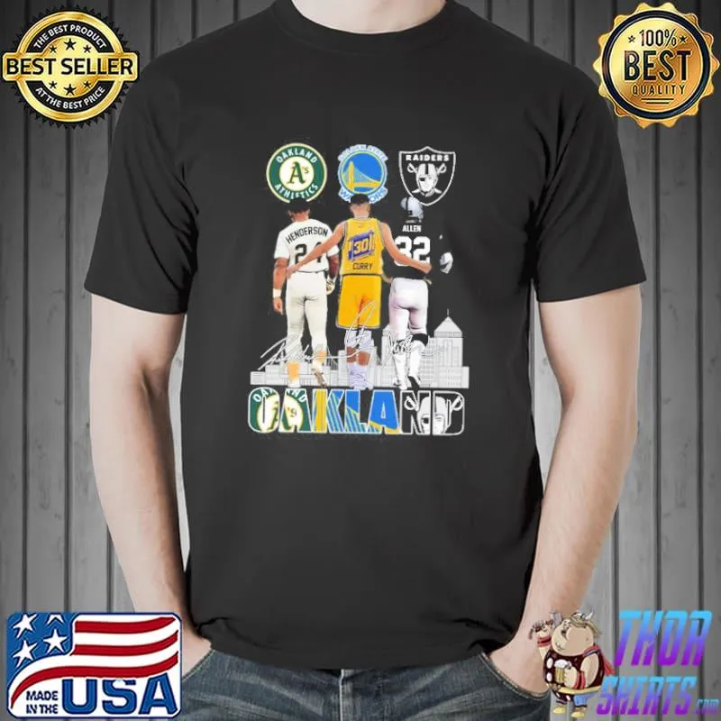 Oakland Golden State Warrior Raiders Shirt Unisex