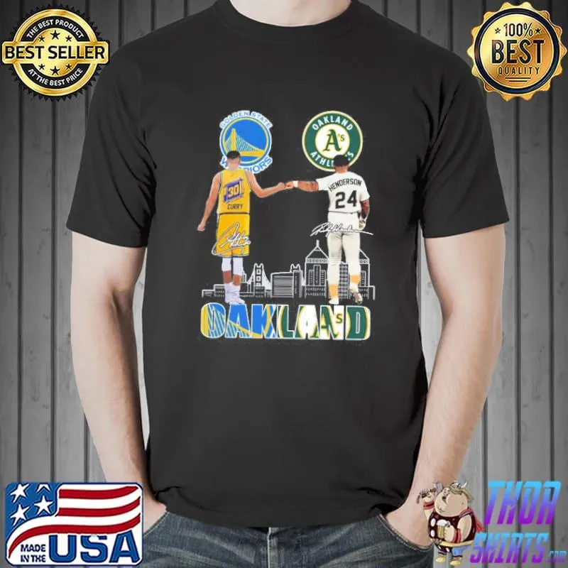 Okaland Athletics And Golden State Warrior Shirt Unisex