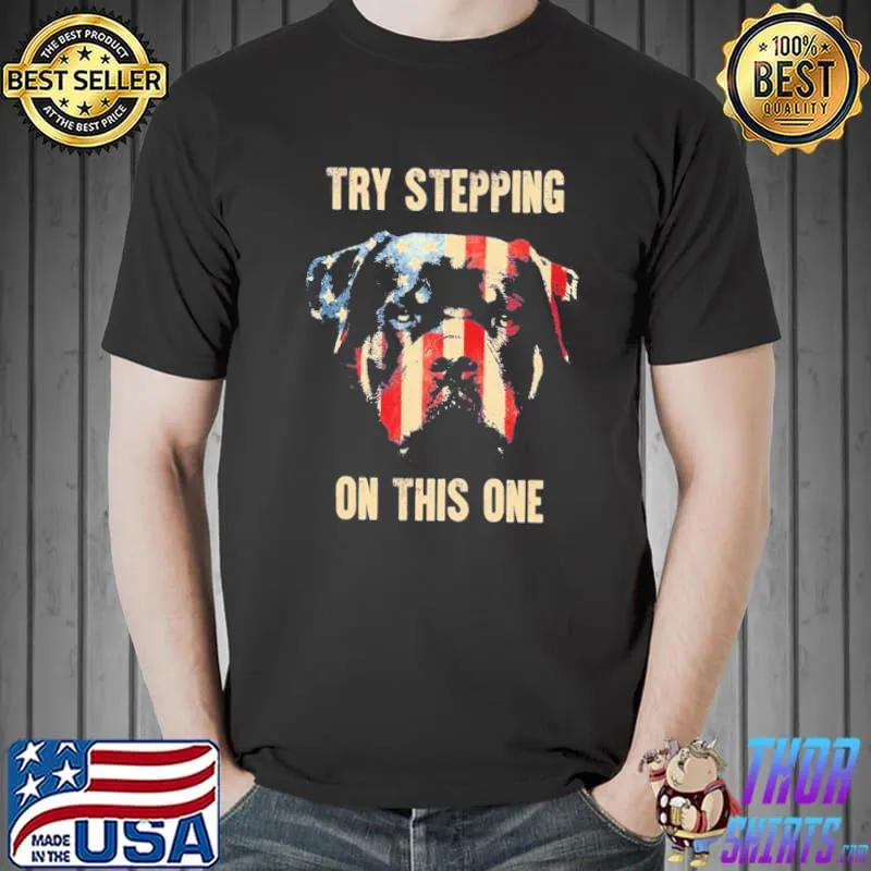 Patriotic Rottweiler shirt
