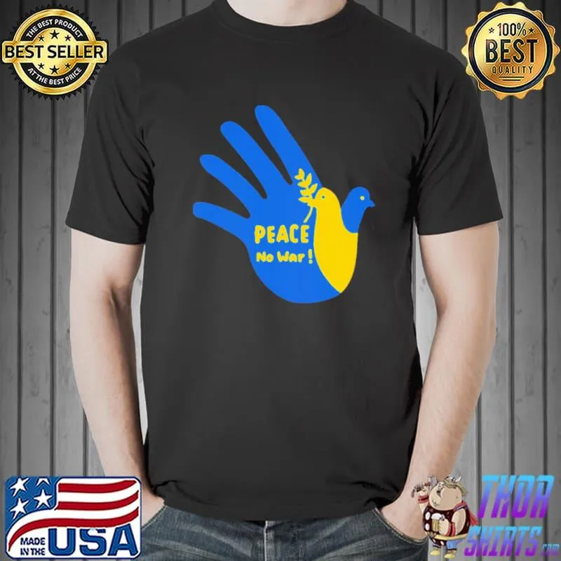 Peace No War Hand Dove Shirt