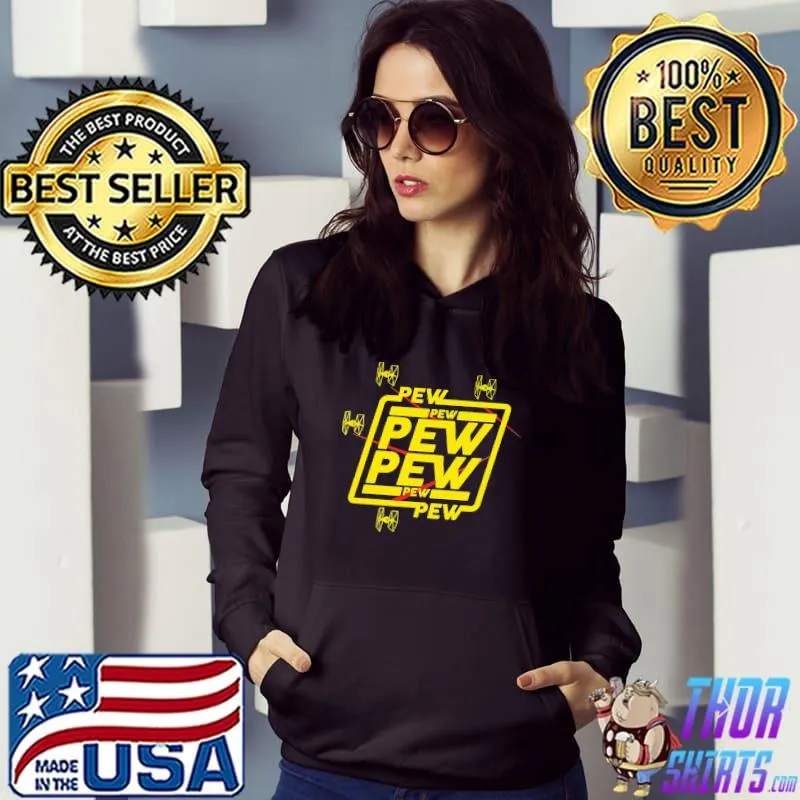Pew pew for adult s Hoodie
