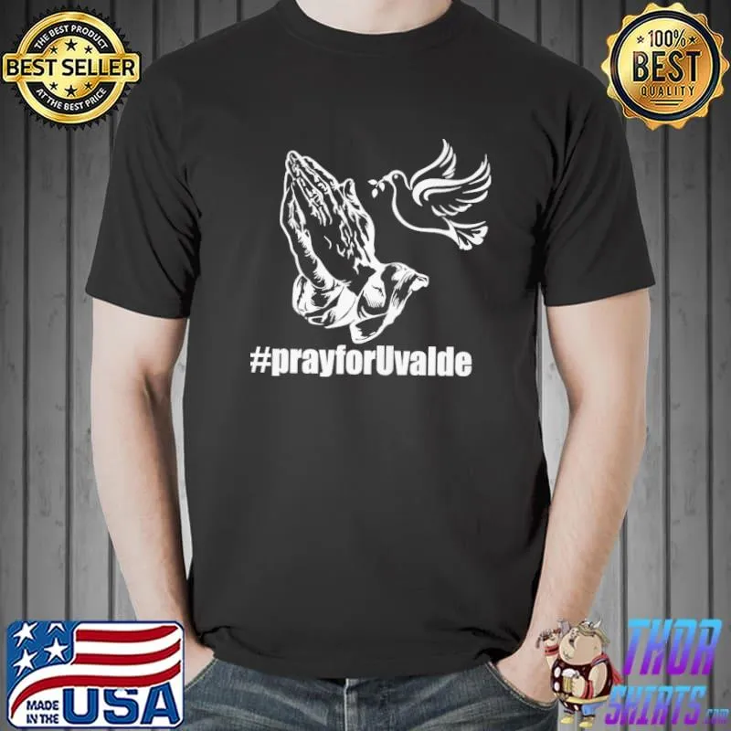 Pray for uvalde dove shirt