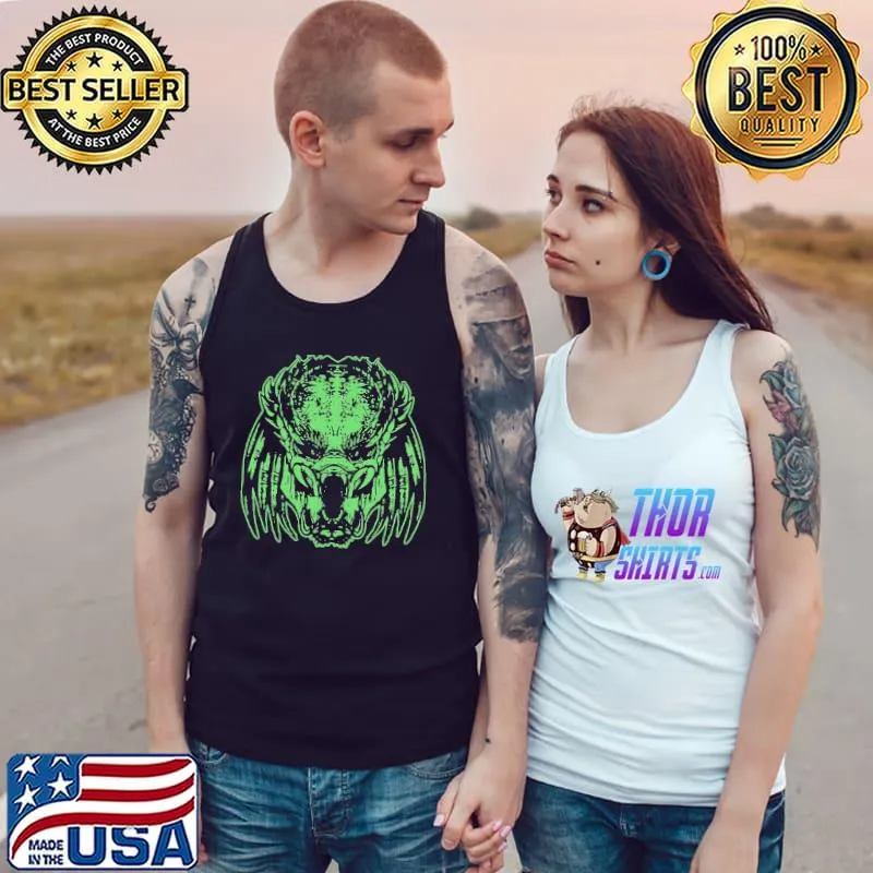 Predator Head Shirt Tank Top