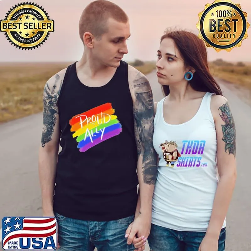 Proud LGBT ally s Tank Top