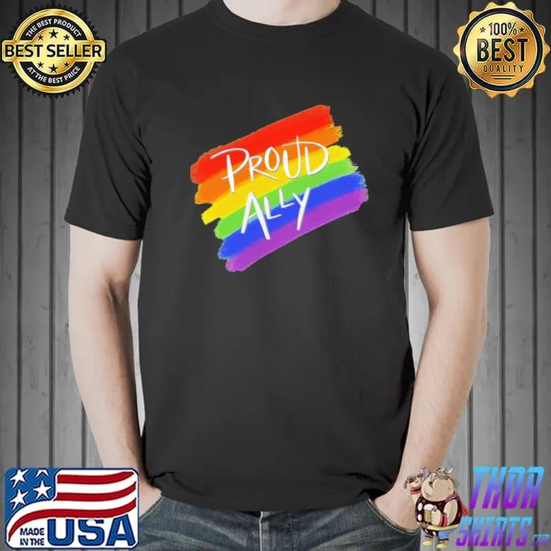 Proud LGBT ally shirt